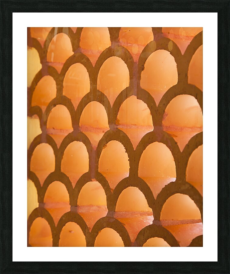 Honeycomb Picture Frame print