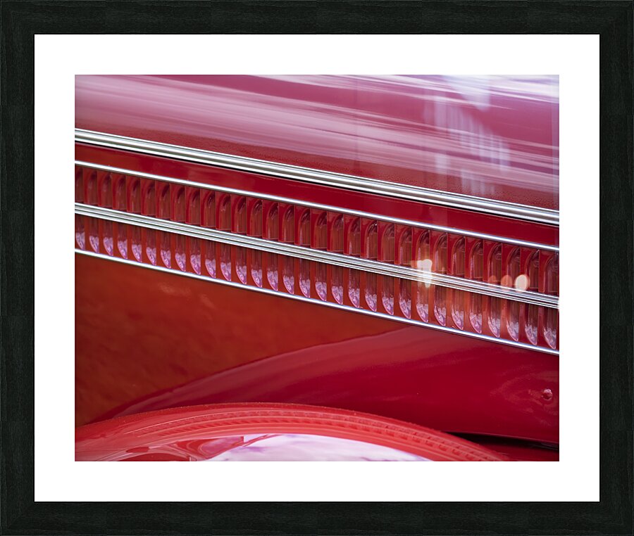 Abstract Close Up Paint 4 Picture Frame print