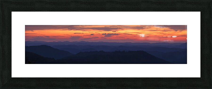 SunriseSunset 6 Picture Frame print