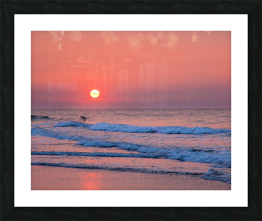 SunriseSunset 9 Picture Frame print