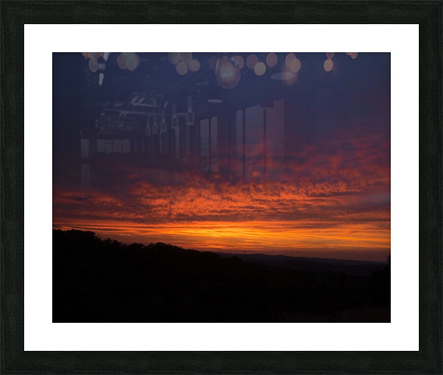 SunriseSunset 12 Picture Frame print
