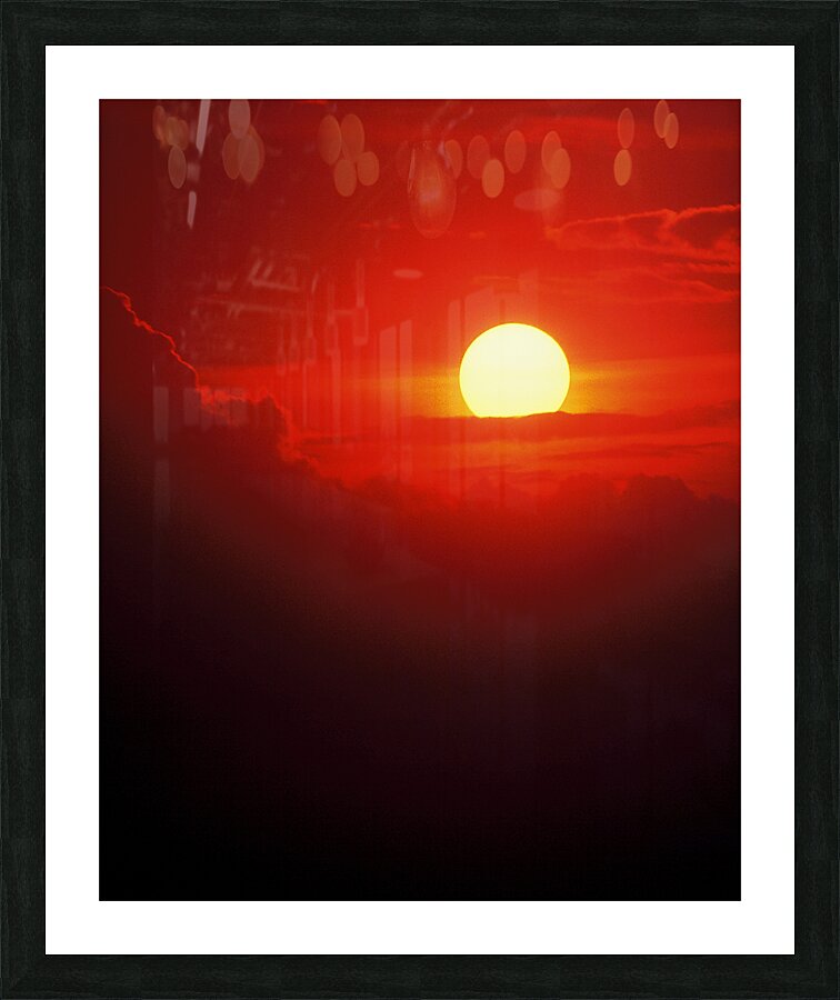 SunriseSunset 26 Picture Frame print