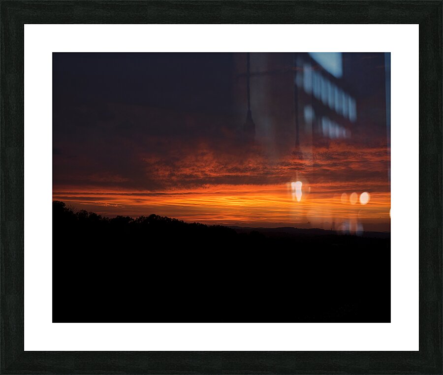 SunriseSunset 30 Picture Frame print