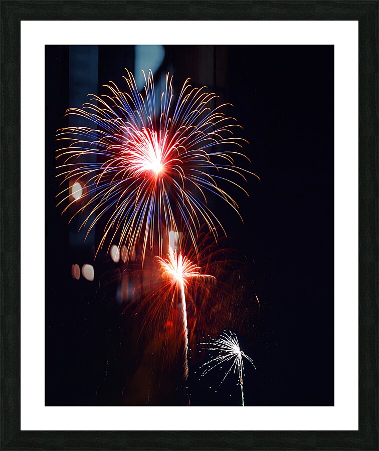Fireworks 6 Picture Frame print