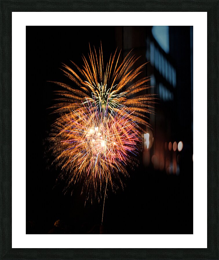 Fireworks 7 Picture Frame print