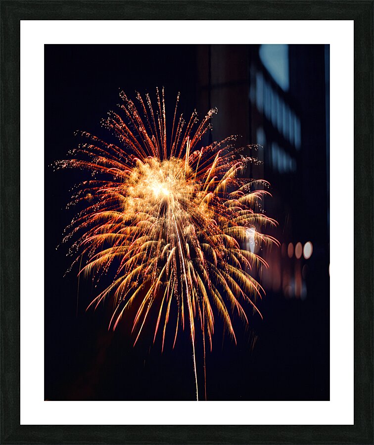 Fireworks 8 Picture Frame print