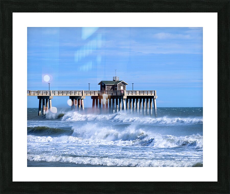 Coastal 7 Picture Frame print