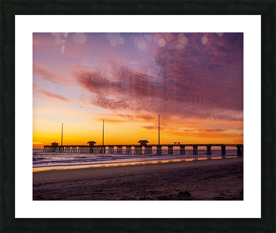 Coastal 9 Picture Frame print