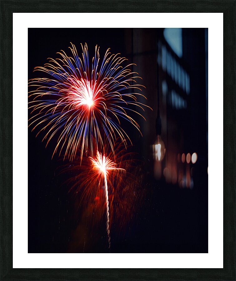 Fireworks 7 Picture Frame print