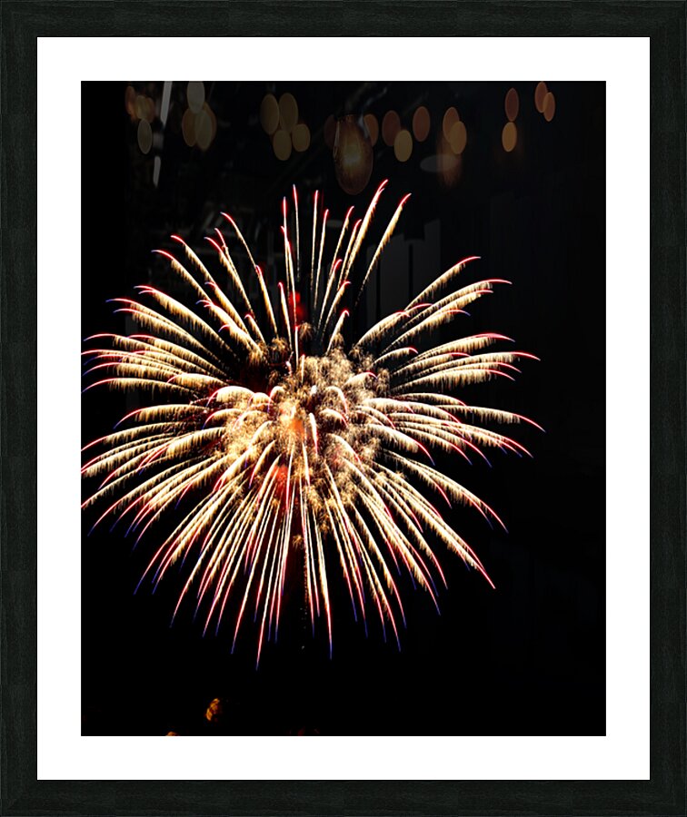 Fireworks 8 Picture Frame print