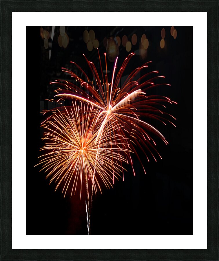 Fireworks 10 Picture Frame print