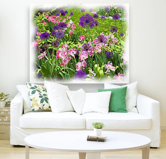 Flowers Painted 1 Reproduction