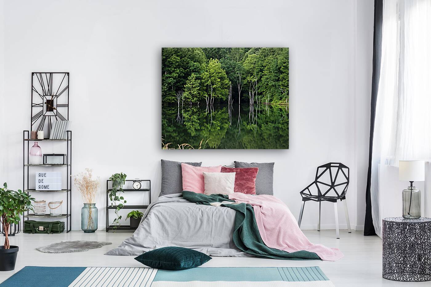 Green Abstract  1 Reproduction
