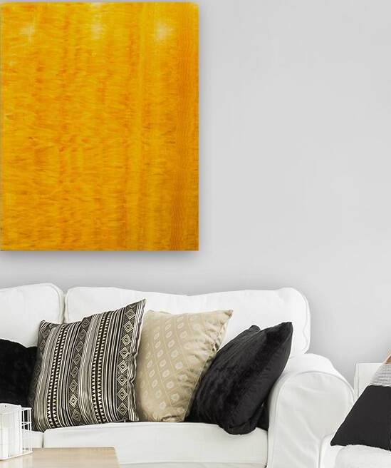 Orange Abstract  1 Reproduction