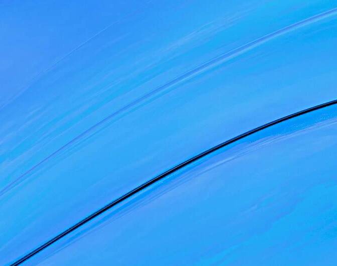 Abstract Close Up Paint 3 Reproduction