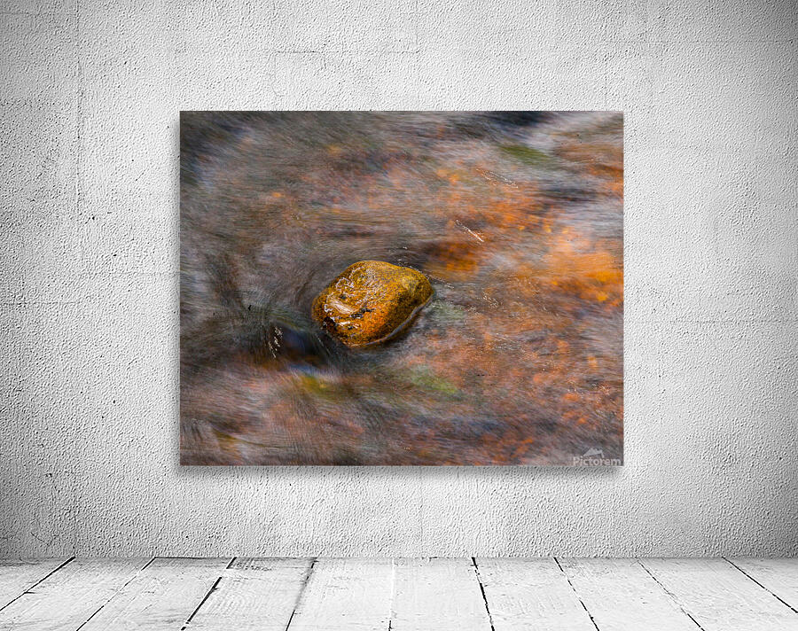 Rock in Stream  1 Wall Preview