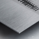 Monochromatic Seashore  Metal print