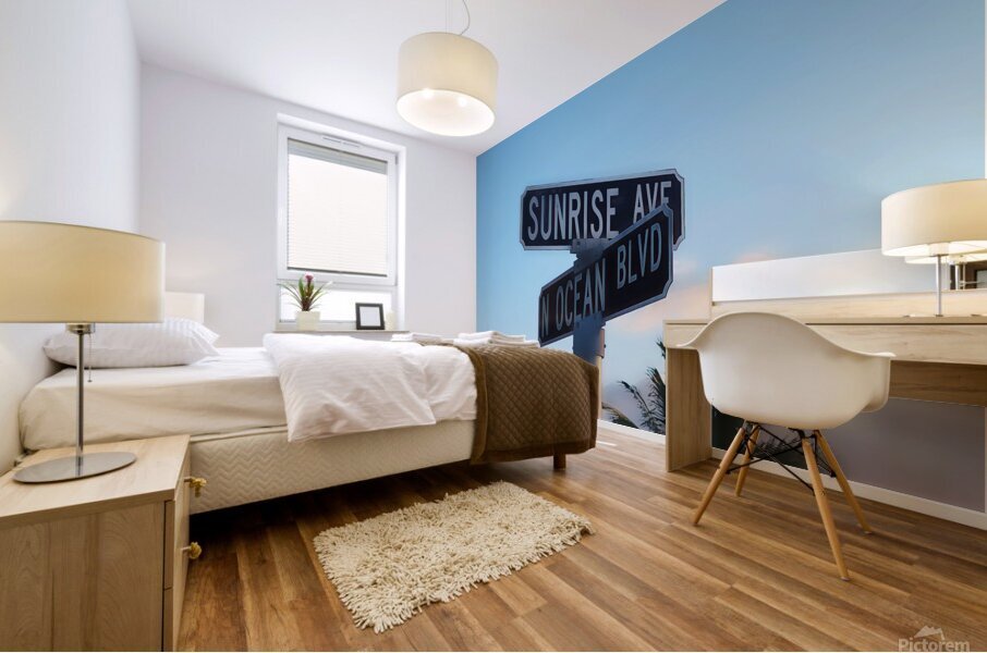 Sunrise Avenue Mural print