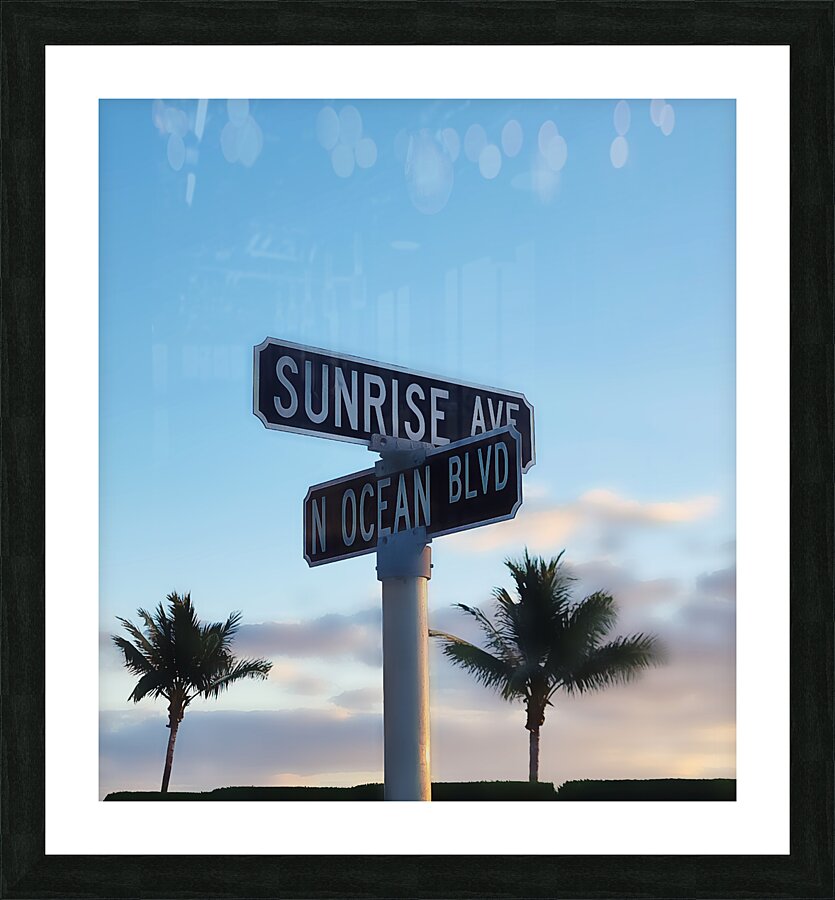 Sunrise Avenue Picture Frame print