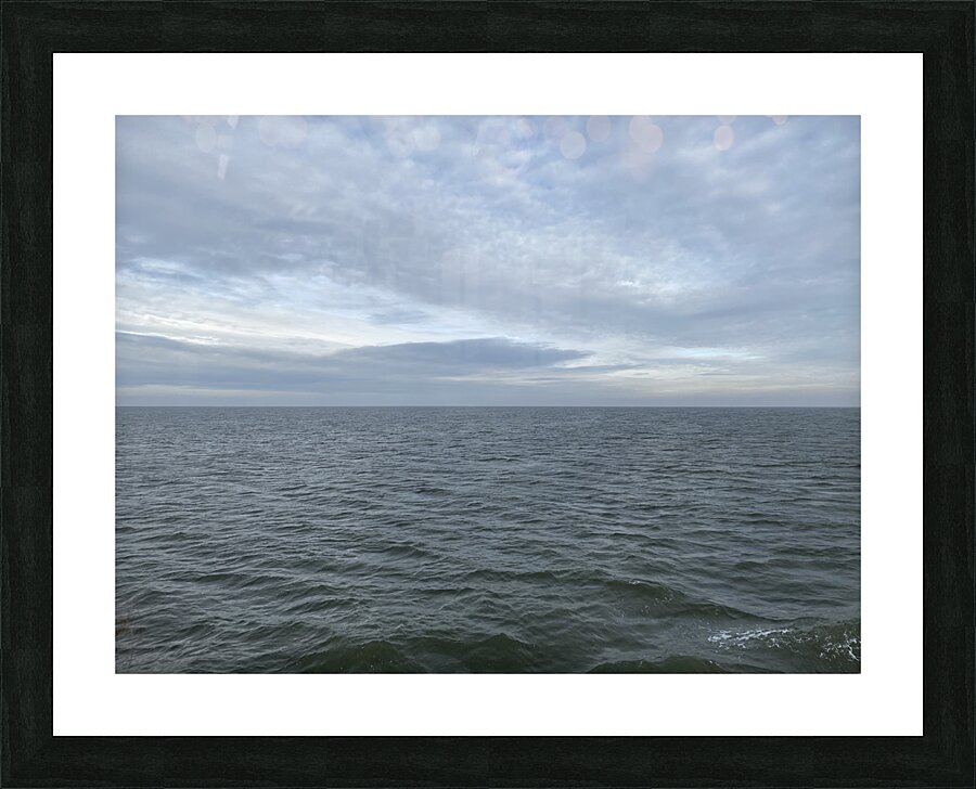 North Sea Picture Frame print