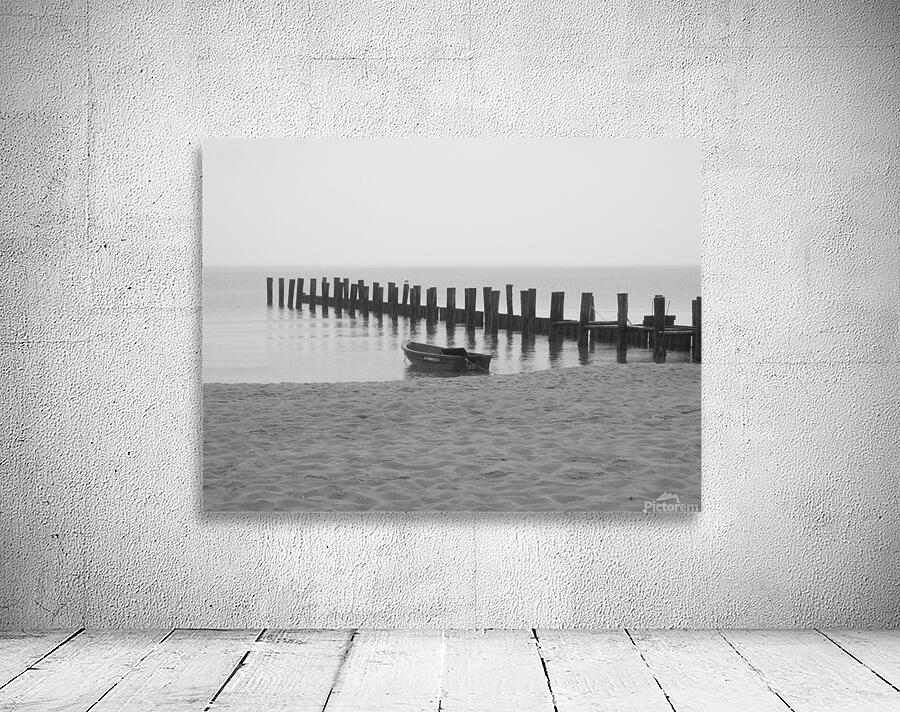 Monochromatic Seashore  Wall Preview