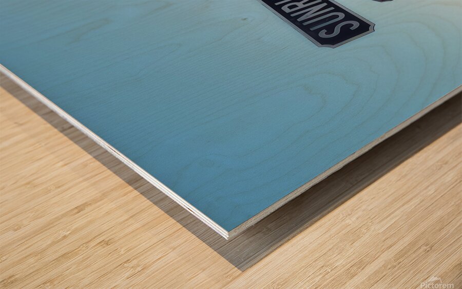 Sunrise Avenue Wood print