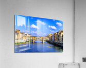 Florece Vechio Bridge Impression acrylique