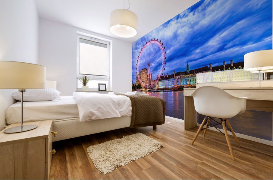London Eye Mural print