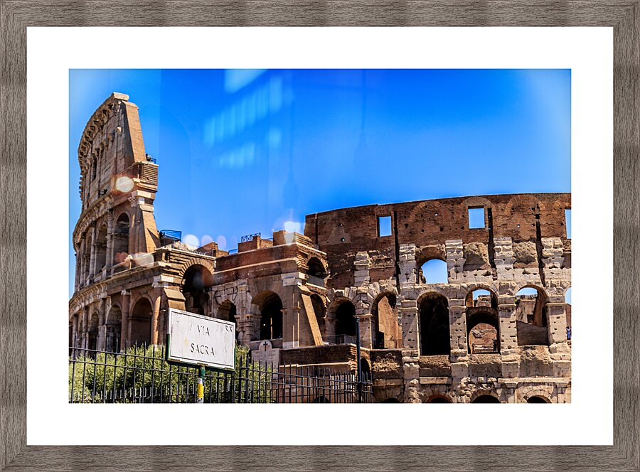 Rome Colosseum Picture Frame print