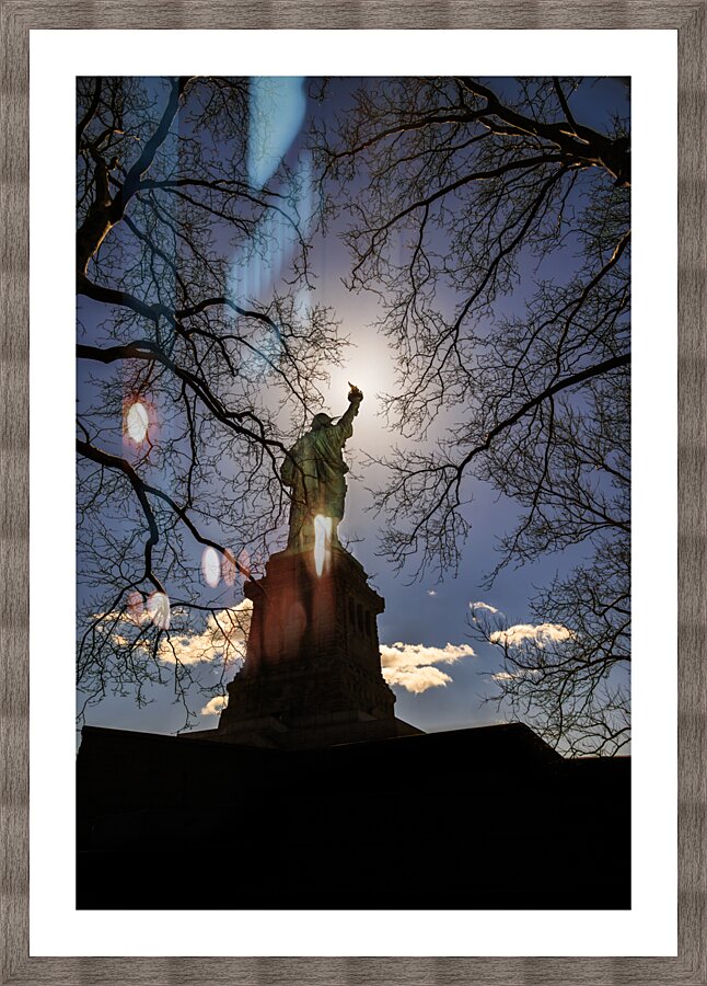 New York Statue of Liberty Picture Frame print