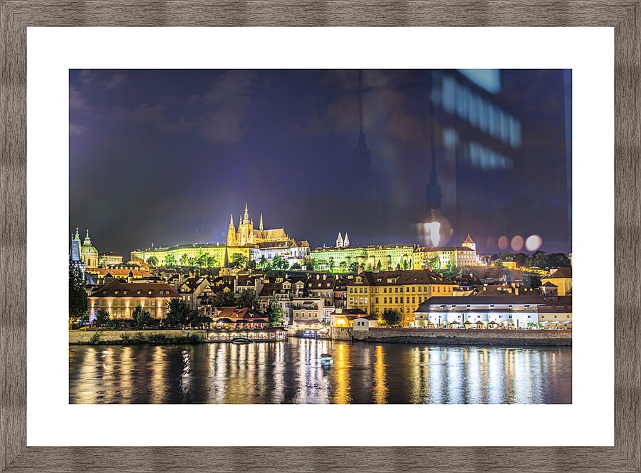 Prague Castle Picture Frame print
