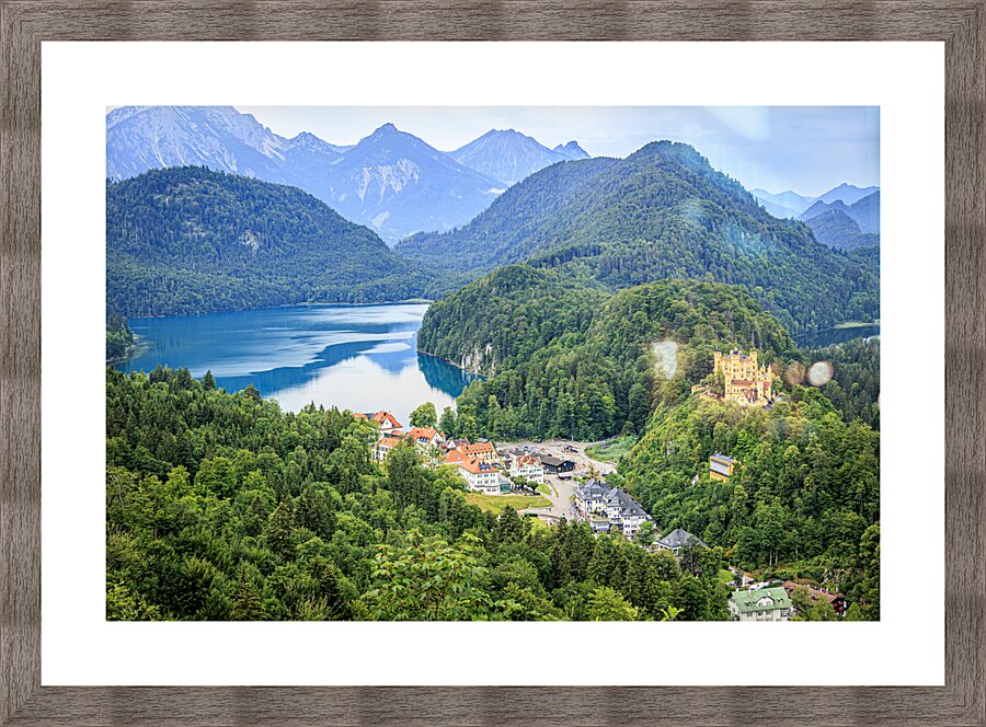 Munich HOHENSCHWANGAU Castle Impression et Cadre photo
