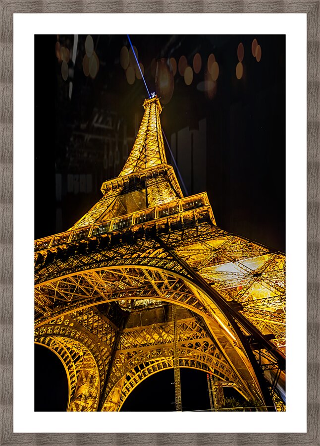 Paris Eiffel Tower Picture Frame print