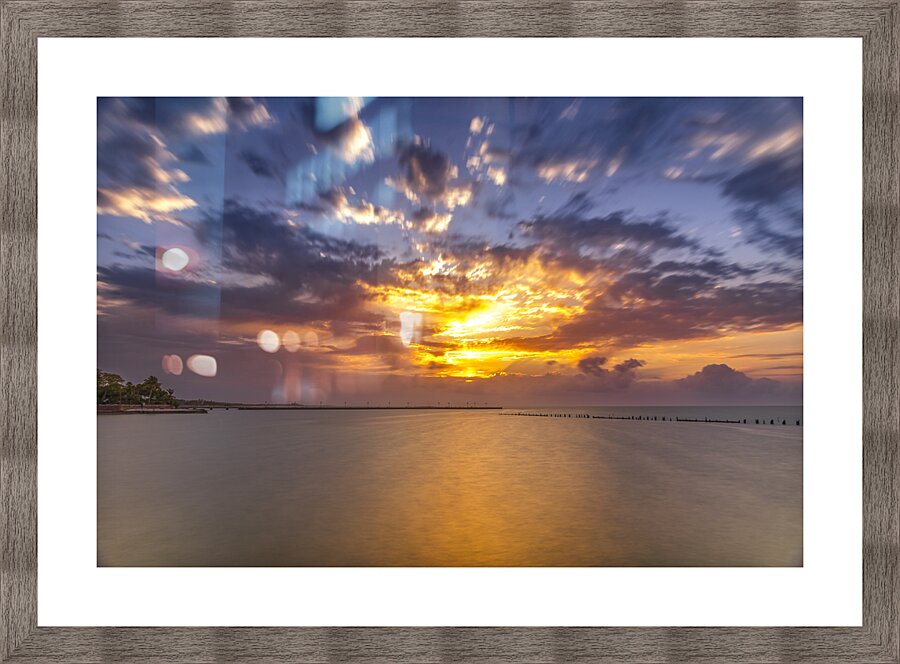 Key West Sunrise 1 Picture Frame print