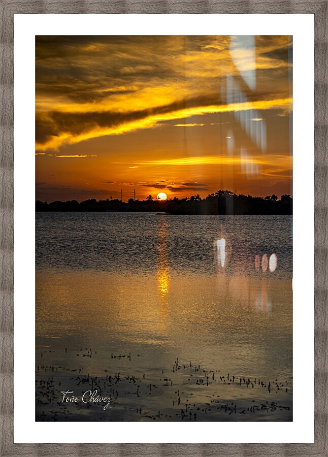 Sunset 12 Picture Frame print