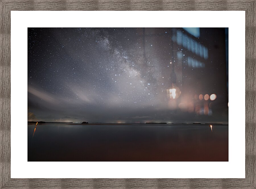 Milky Way Horizontal Picture Frame print