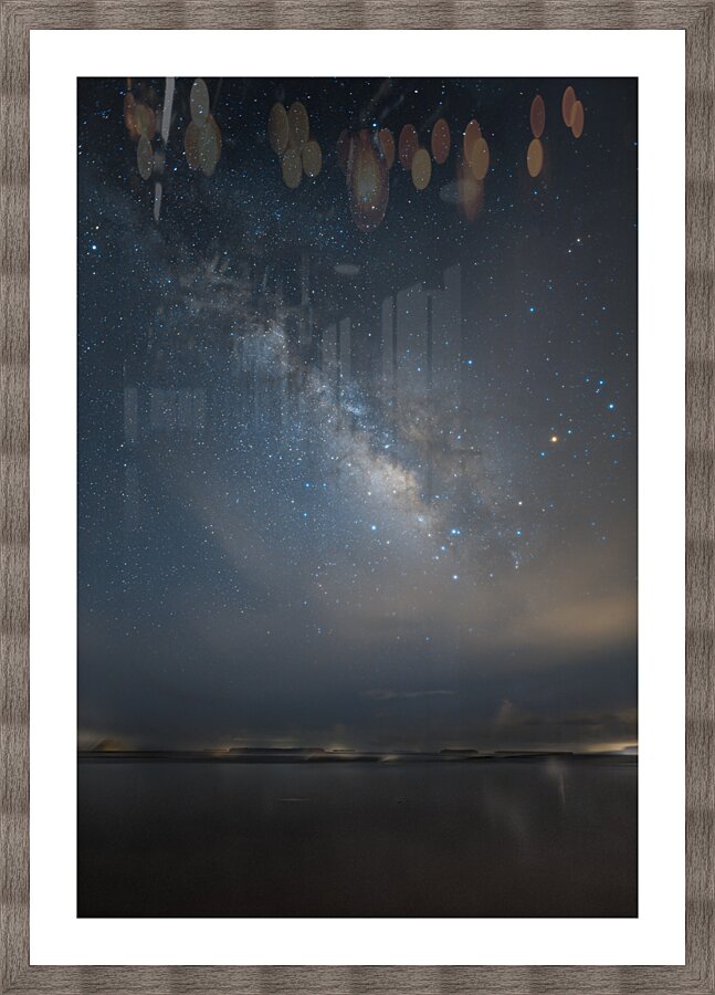 Milky Way Vertical Picture Frame print