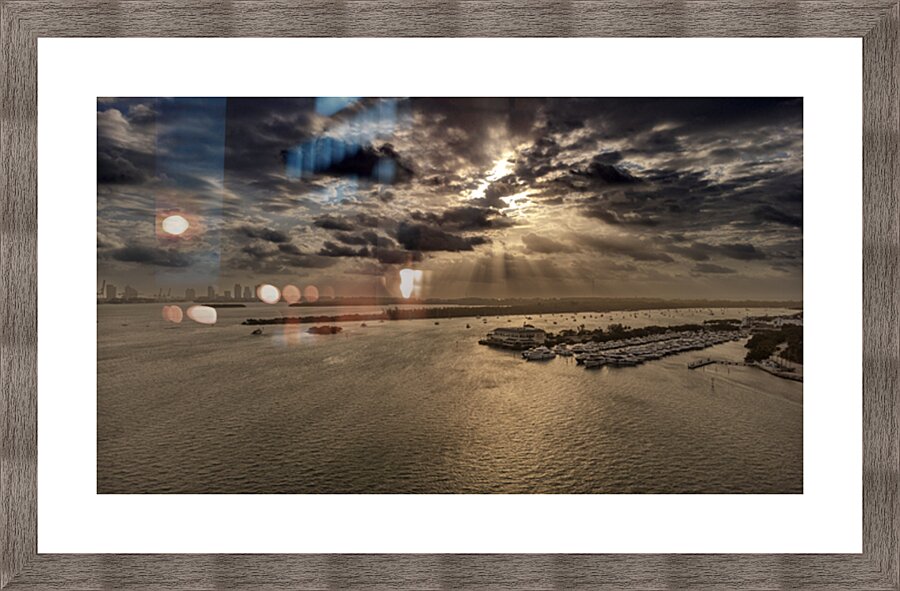 Store Key Biscayne DJI 0846 HDR Picture Frame print
