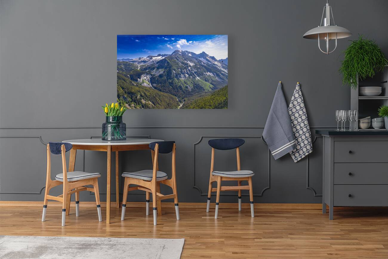 Alaska Mountain Reproduction