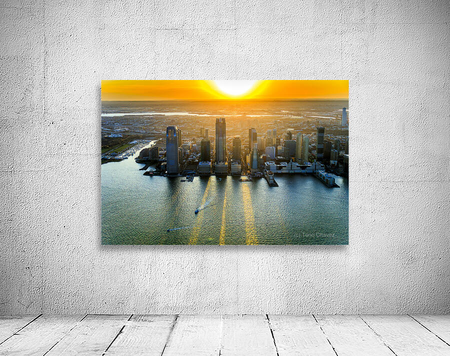 New Jersey Sunset Wall Preview
