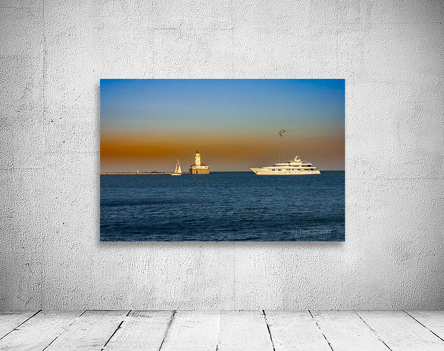 Chicago Sunset Wall Preview