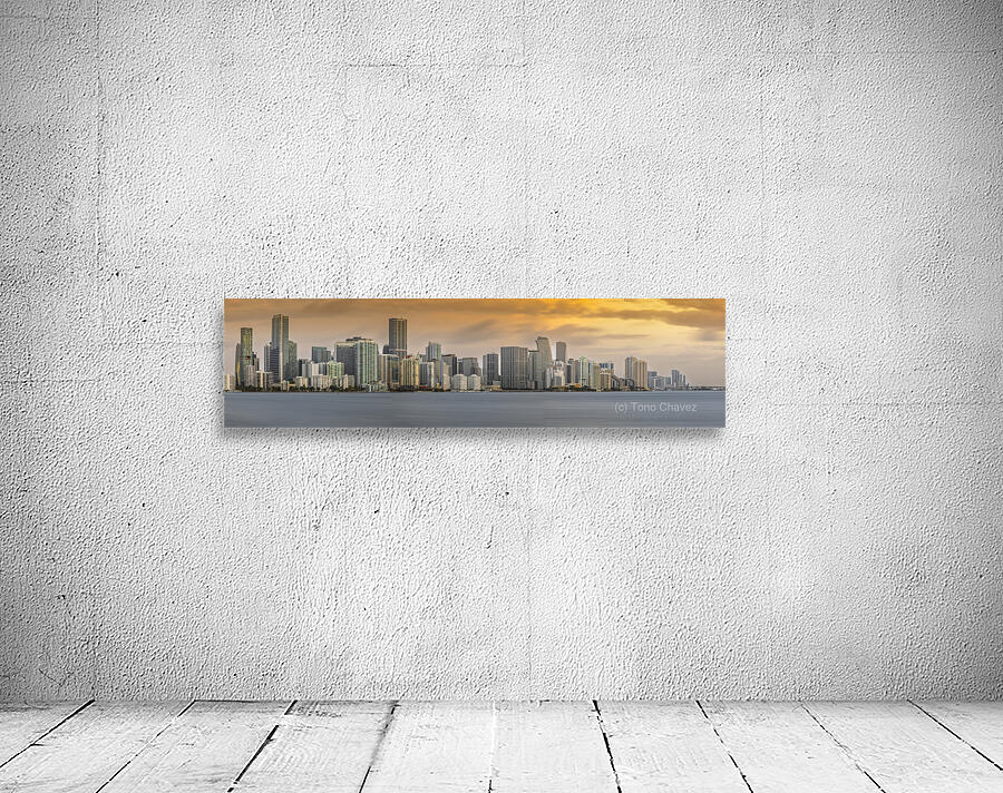 Miami Panorama Wall Preview
