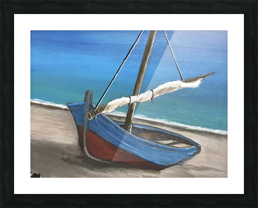 sail boat Picture Frame print