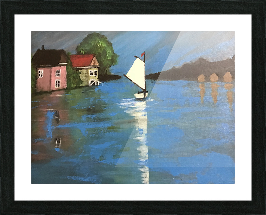 MAC Monet Picture Frame print