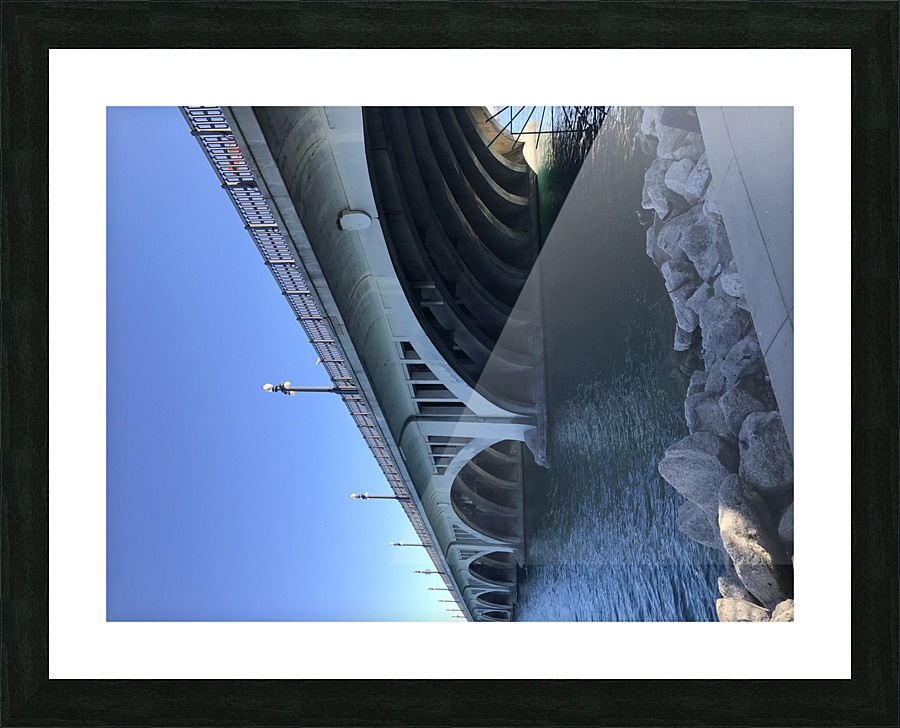 Belle Isle Bridge Picture Frame print