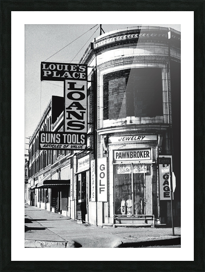 Pawnshop  Picture Frame print