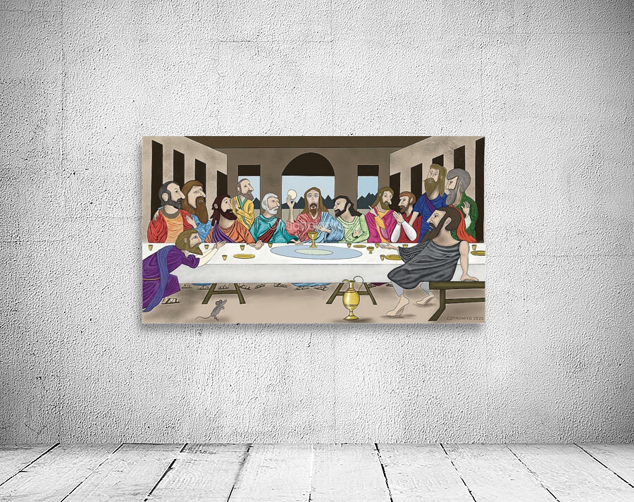 Last supper Wall Preview