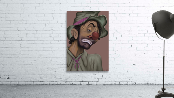 Sad clown  Wall Preview