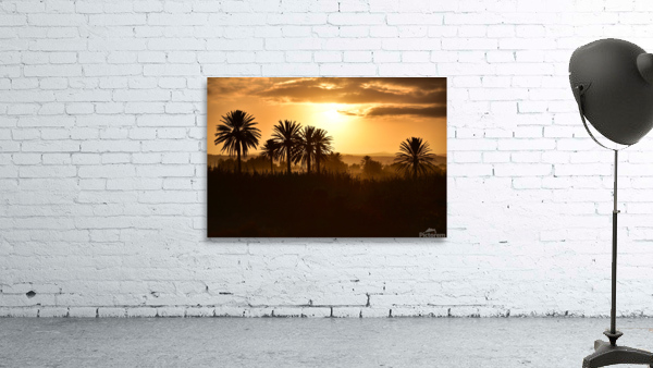 Arabic Sunset Wall Preview