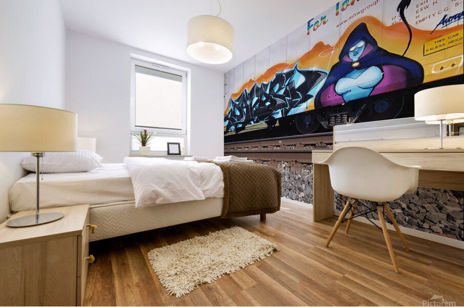 RAIL ART Mural print